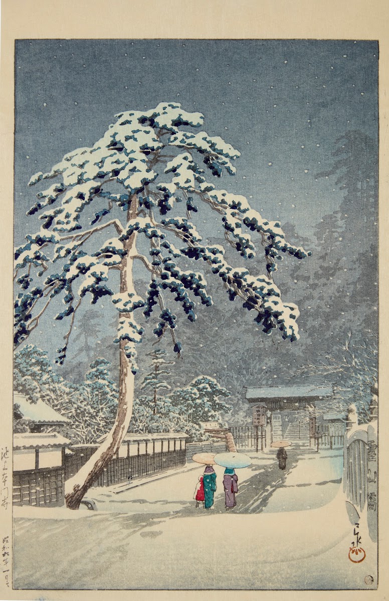 Ikegami Honmonji Honmon Temple Ikegami 1931