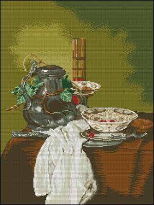 CMP 200038 Still Life With Dishes