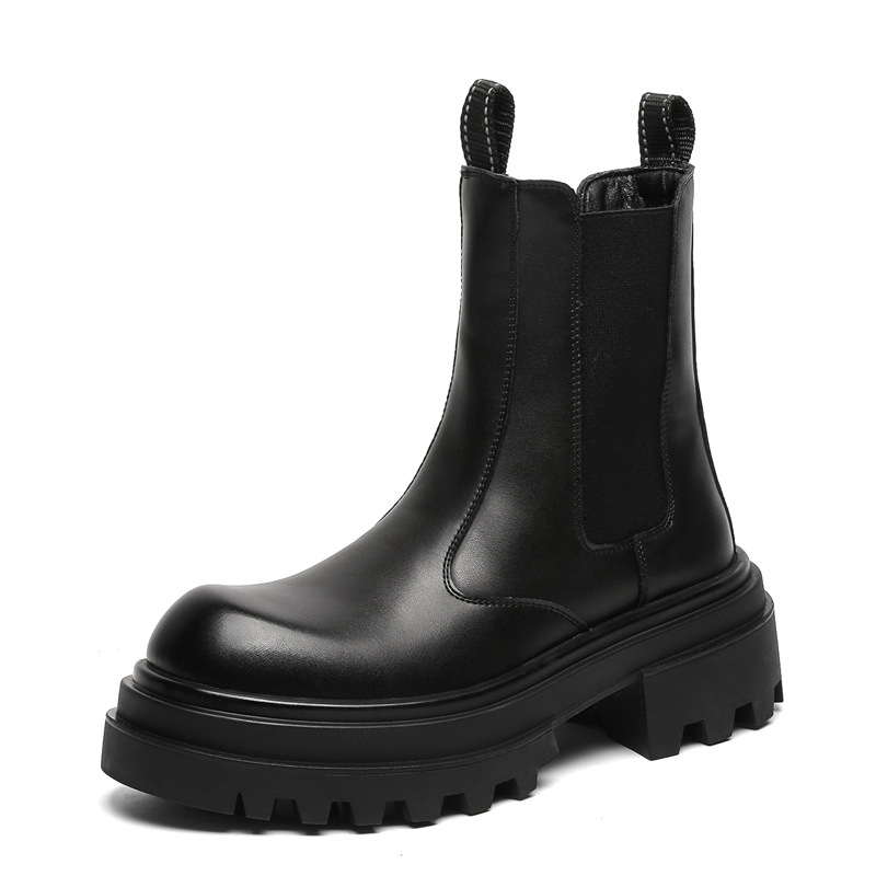 Herren-Stiefel mit Plateau, Vintage-Stil