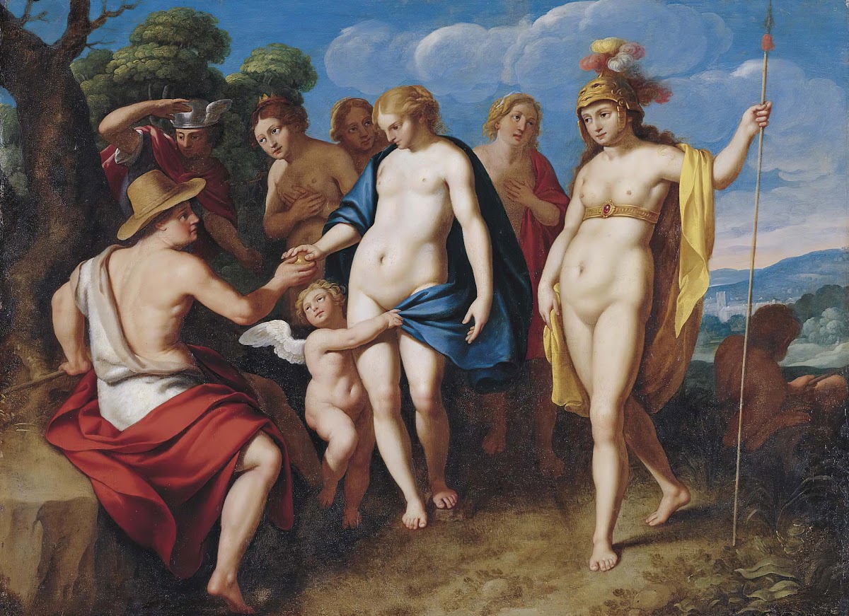 The Judgment Of Paris 17th Century