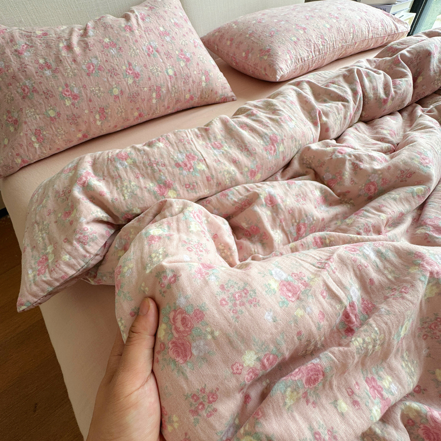 Cotton muslin bedding, 100% cotton