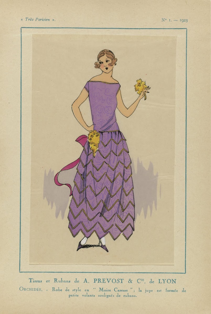 Tissus et Rubans de A Prevost 1923