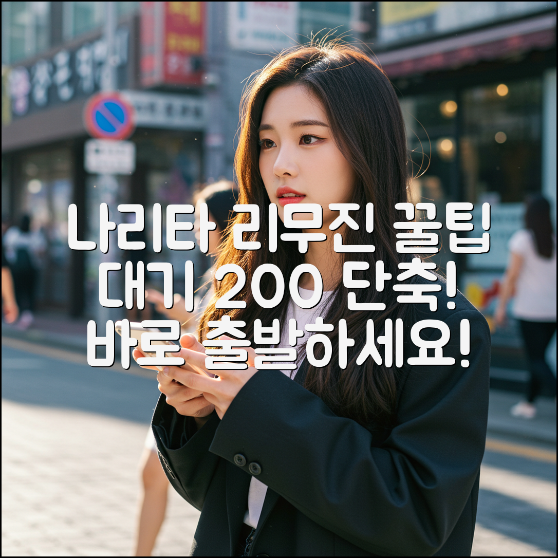 도쿄 나리타공항 리무진버스 대기 200% 줄이는 꿀팁