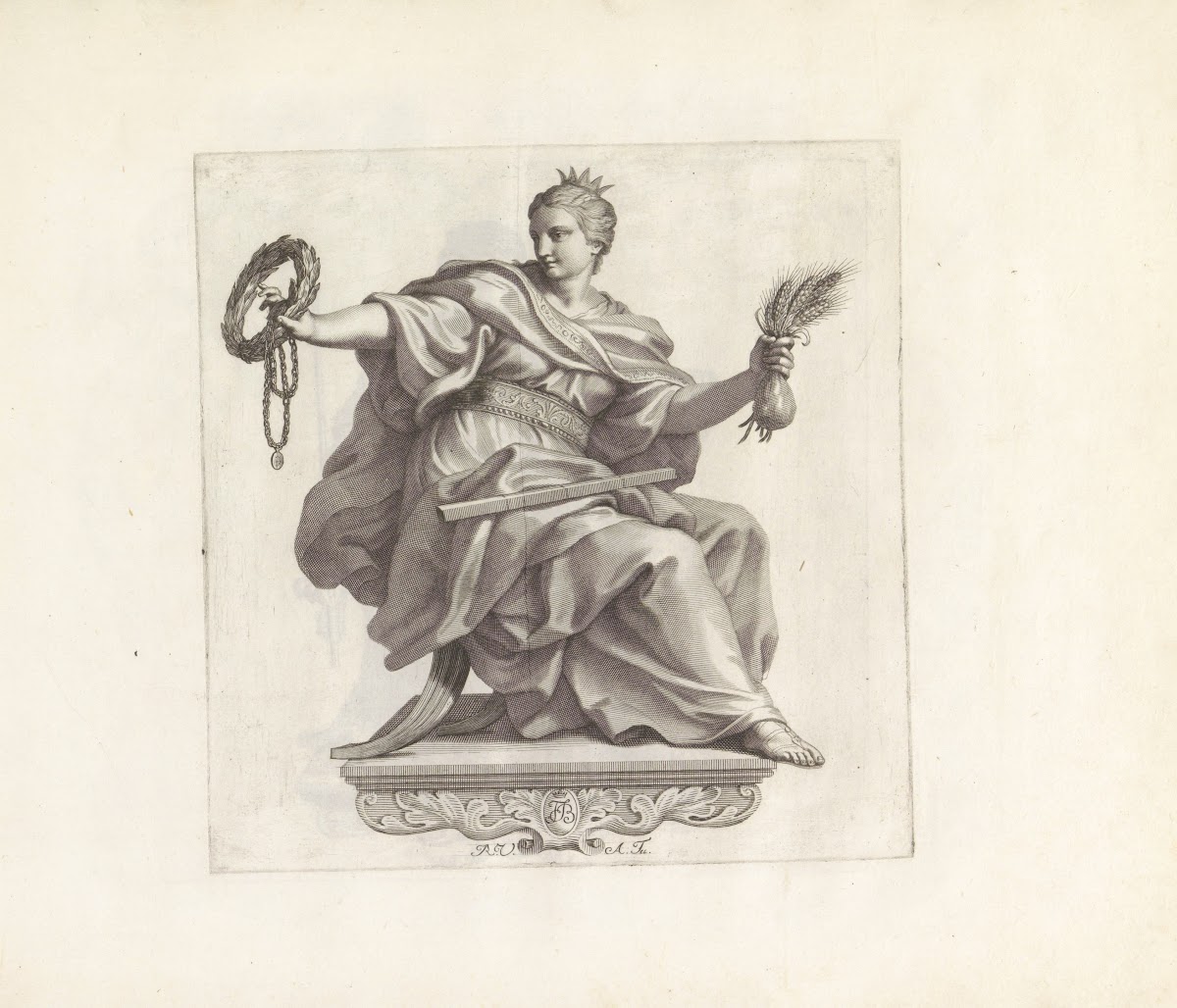 Personificatie van Beloning 1673 1743
