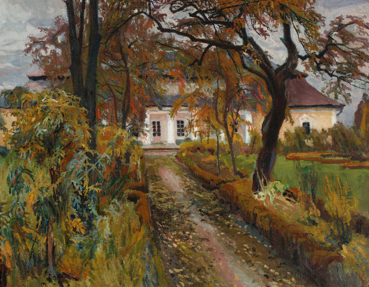 Manor house in autumn 1907