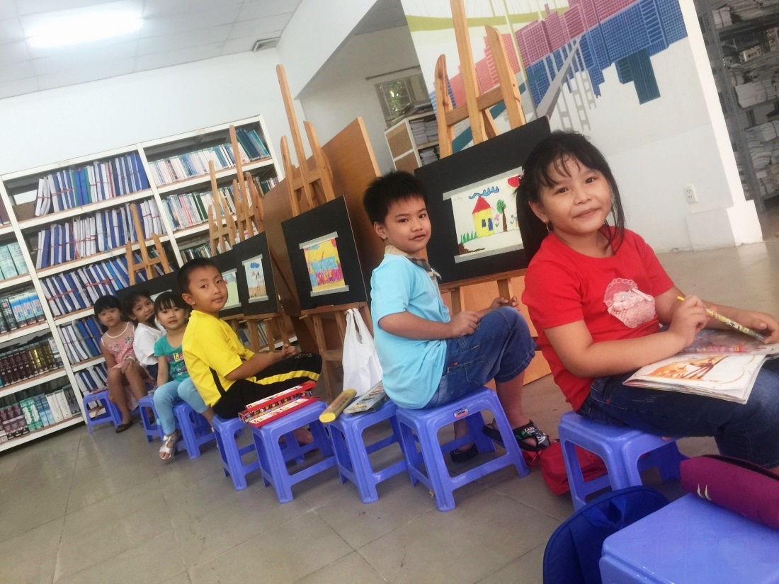 Hành trình khám phá thế giới của những sắc màu của các bé nhóm từ 6-11 tuổi