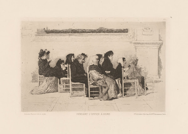 Pendant loffice à Rome 1880