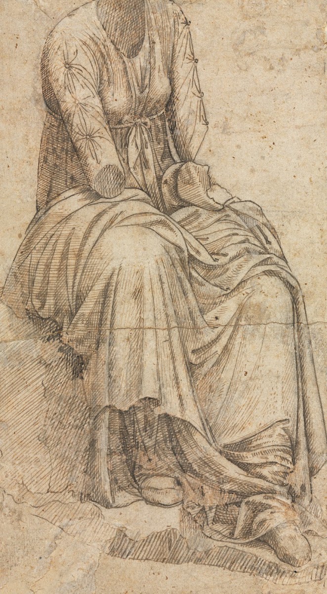 Copy of a Roman Statue of a Seated Woman second half of 15th century