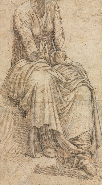 Copy of a Roman Statue of a Seated Woman second half of 15th century