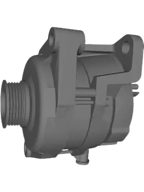 ALTERNATOR ASSY.55A WITH VAC PUMP -MICO