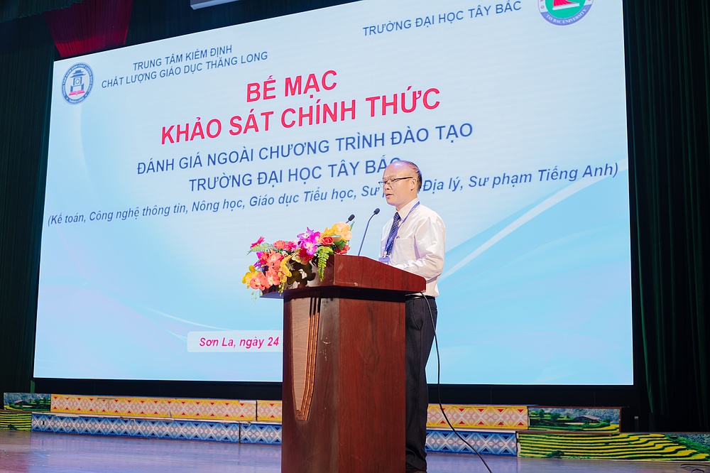 Bế mạc Khảo sát chính thức phục vụ đánh giá ngoài 06 chương trình  đào tạo Trường Đại học Tây Bắc năm 2025