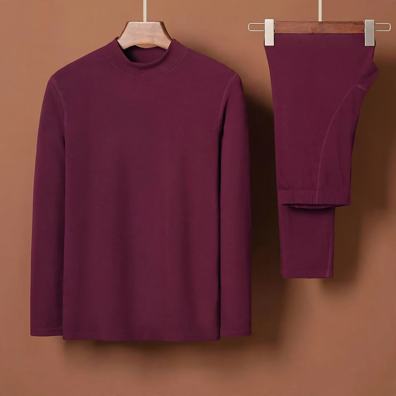 Thermal underwear set, double-sided insulated