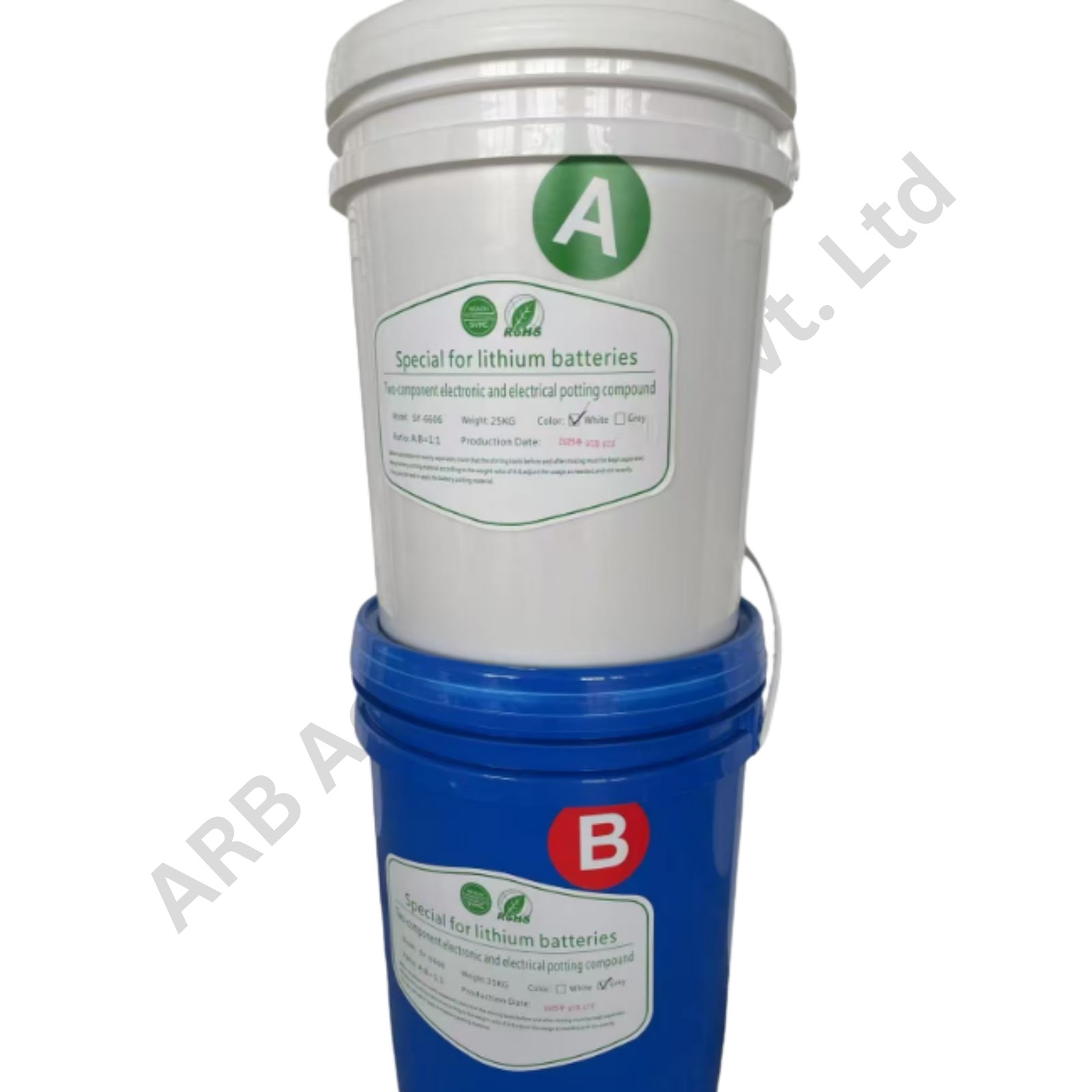 BATTERY POTTING TWO COMPONENT (A+B) 50KG