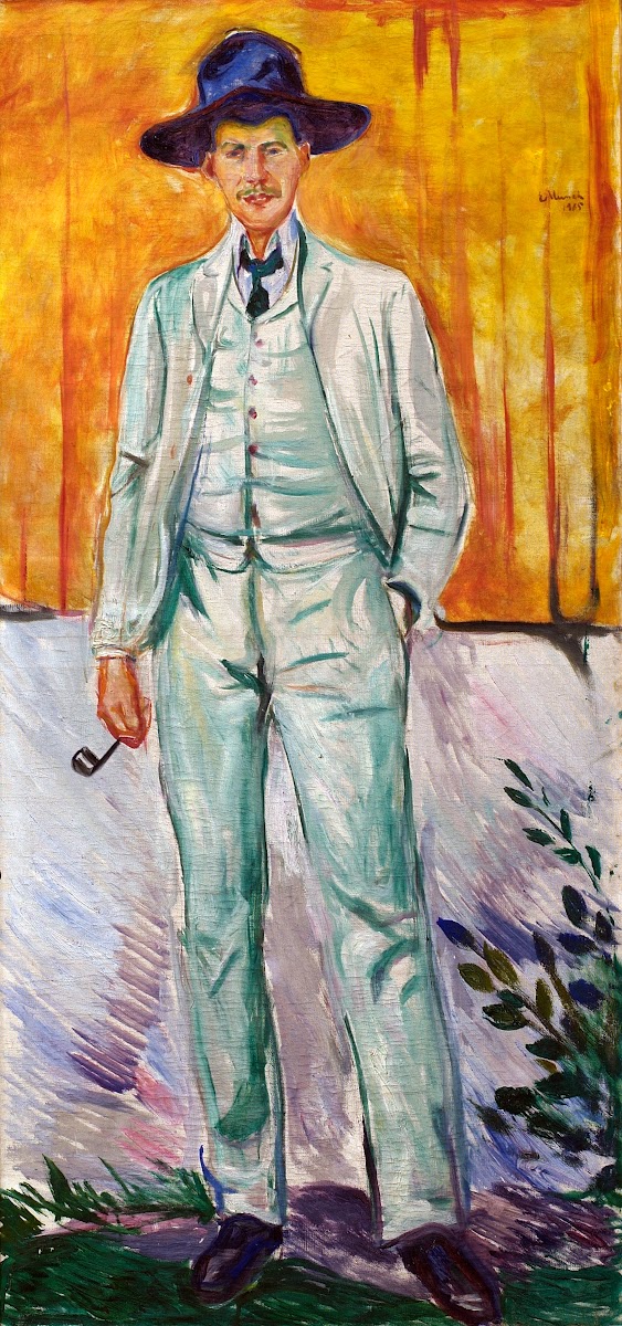 Portrait of the Painter Ludvig Karsten 1912