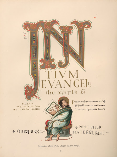 The Coronation Gospels of the Anglo Saxon Kings 1845