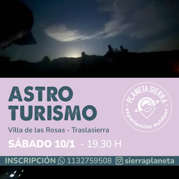 EXPERIENCIA ASTROTURISMO