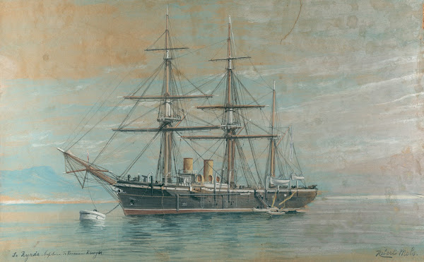 De bark Le Rynda 1880