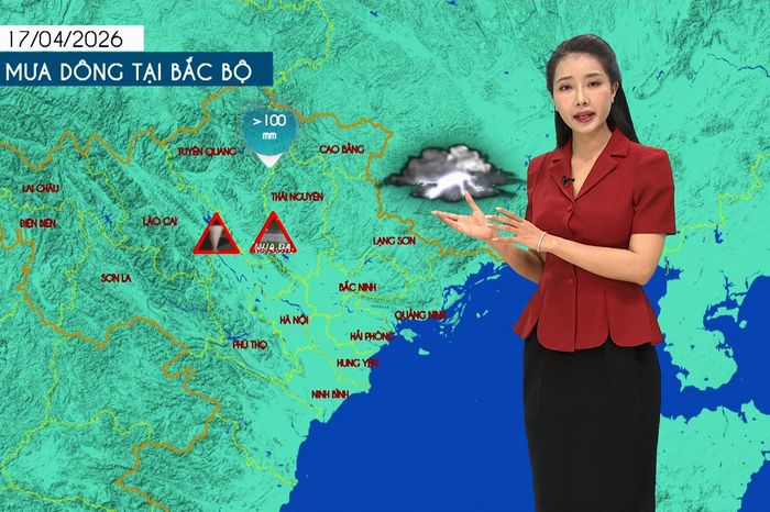 Dự báo thời tiết tối | 17/04/2026 - Đài Phát thanh và truyền hình Hà Nội