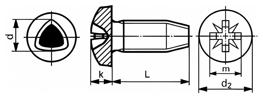 DIN 7500 C – Technical drawing