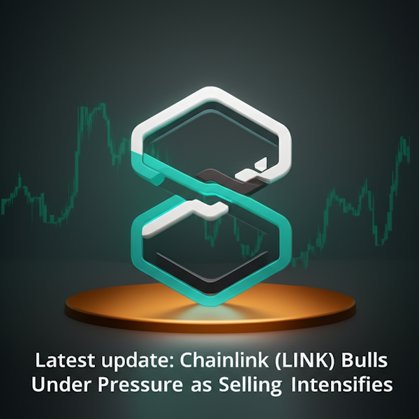 Latest update: Chainlink (LINK) Bulls Under Pressure as Selling Intensifies