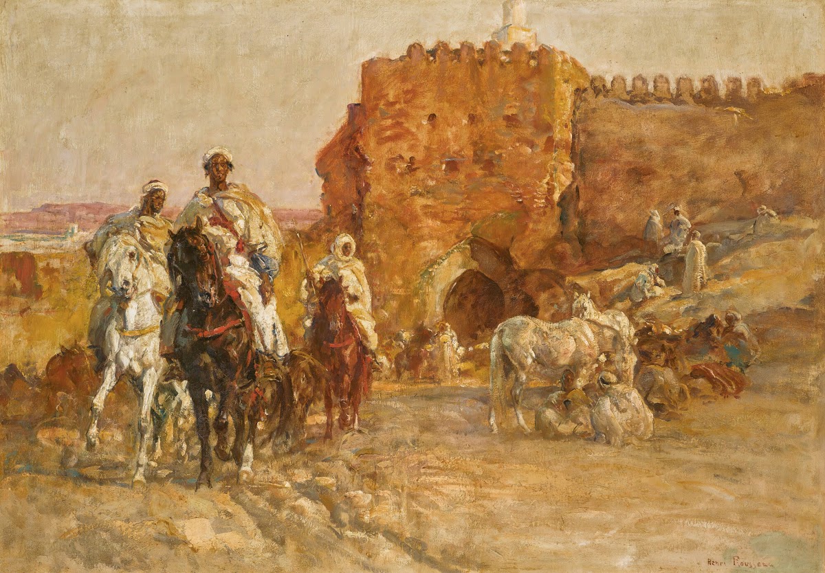 The gate of Bab Guissa fez