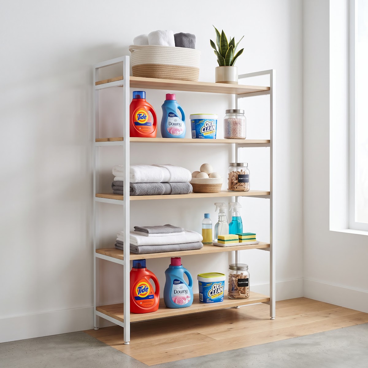 Best Laundry Room Shelves for Detergents and Supplies (2026) - BEST BUDGET — PRODUCT SHOT