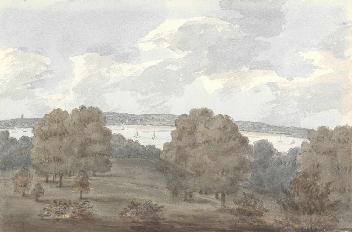 From Window at Cadland September 24 1824 1824