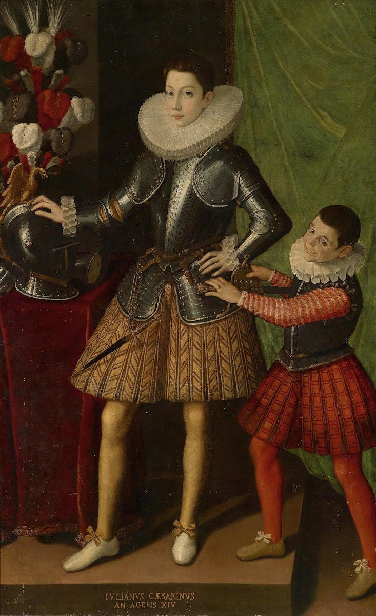 Portrait Giuliano II Cesarini aged 14