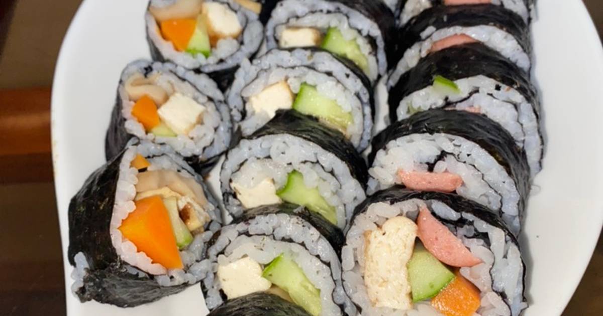 Kimbap chay