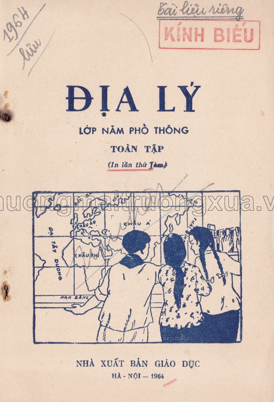 Địa lý lớp 5 phổ thông (1964) - Trang 27