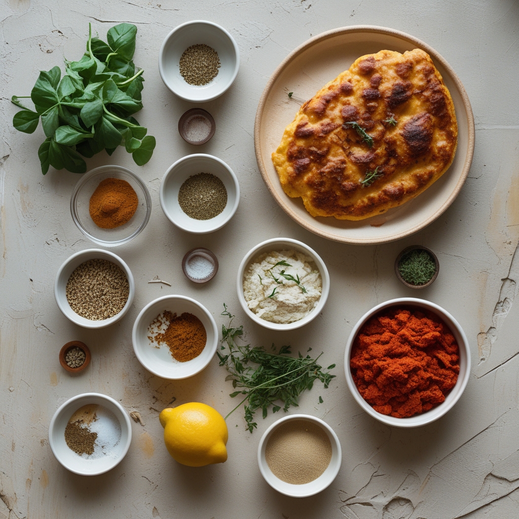 Ingredients for Schnell gemacht: Airfryer Knoblauchbrot – Easy Crispy Garlic Bread in Minutes