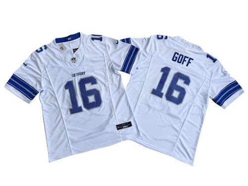 Detroit Lions Jared Goff Nike White Vapor F.U.S.E. Limited Jersey.jpeg