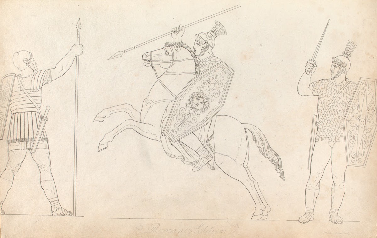 Roman soldiers 1814