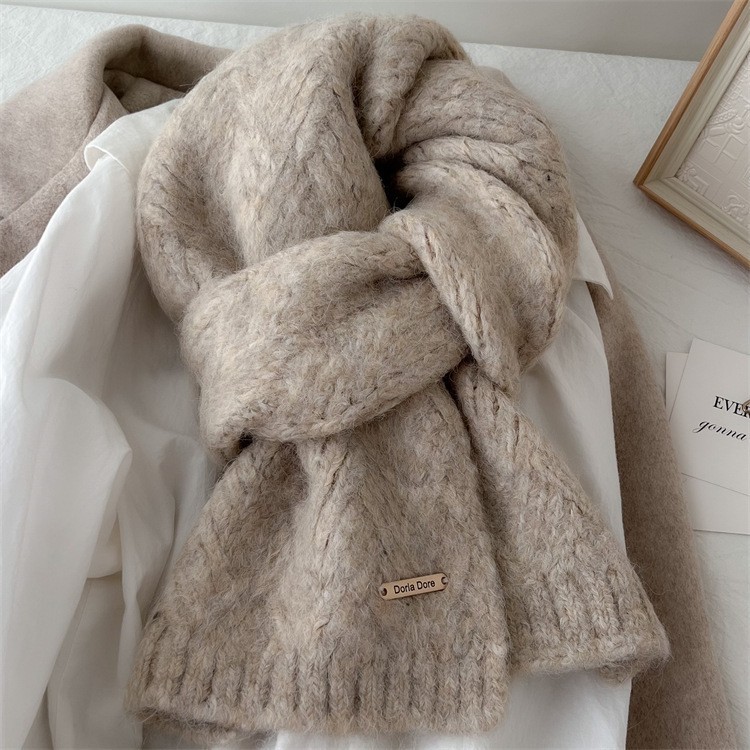 Alpaca Wool Scarf, 163 cm