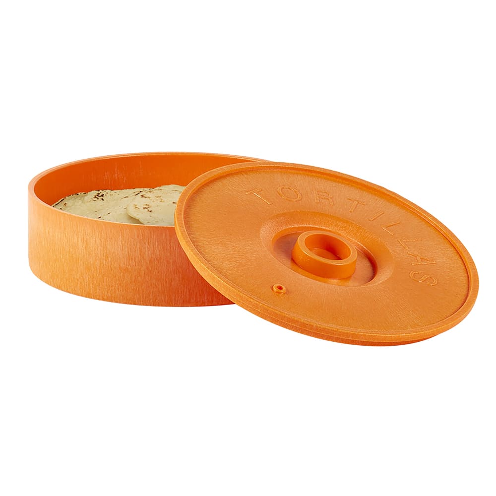 Tortillero de plástico TTU™ color naranja