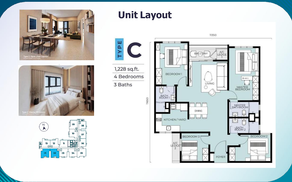 Trinity Nordic Residences floor plan
