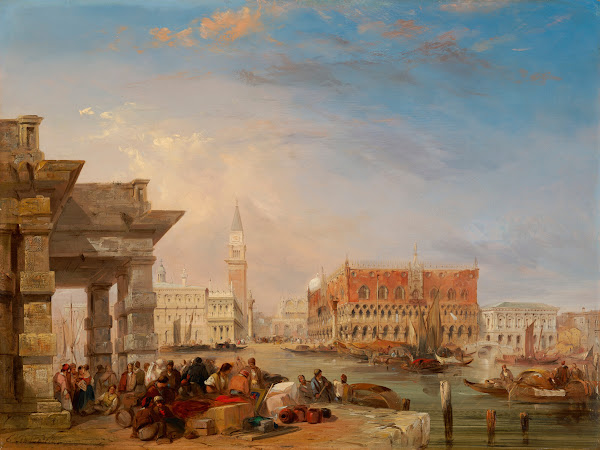 St Marks from the Dogana