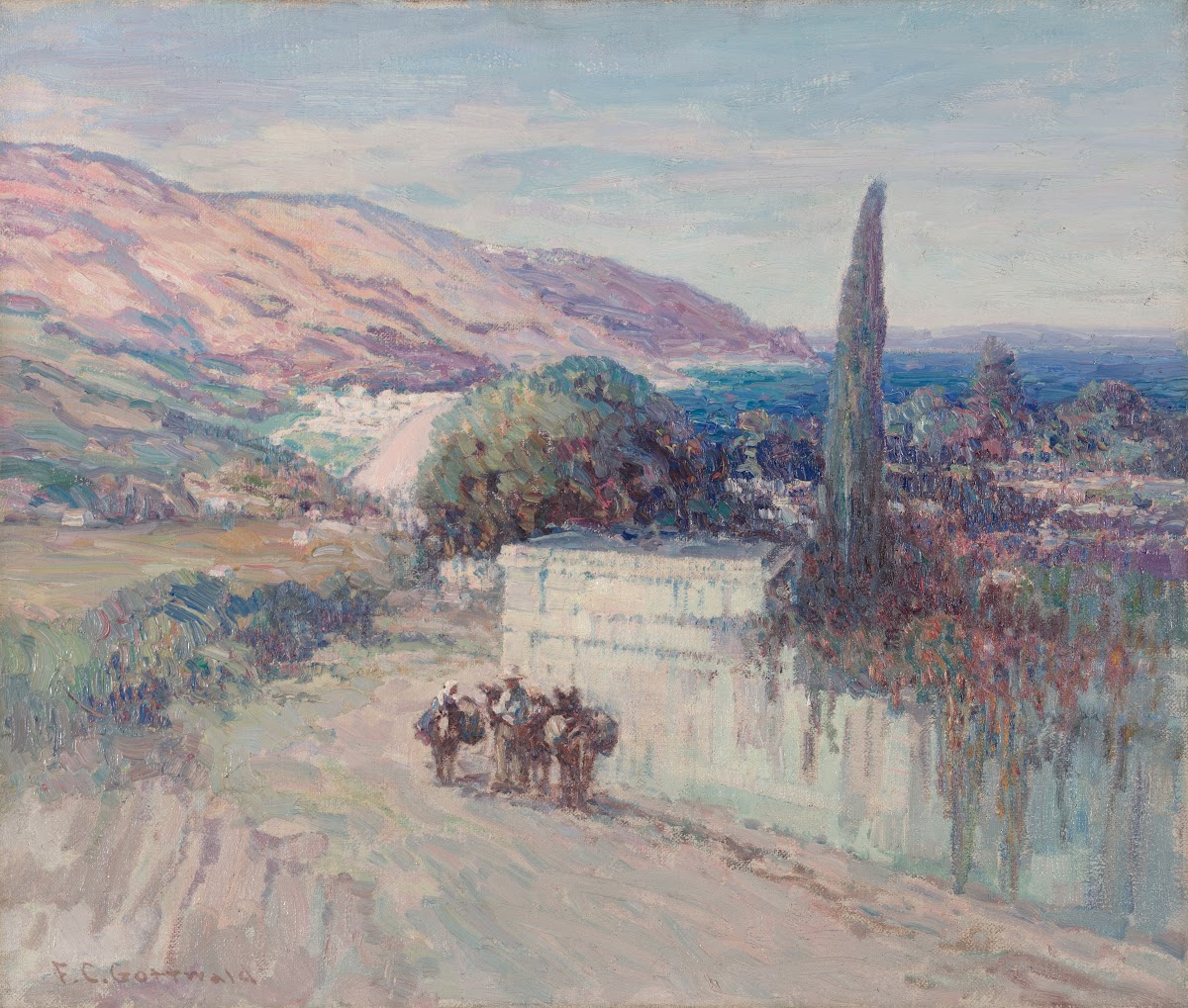 Italian Landscape early 1900s