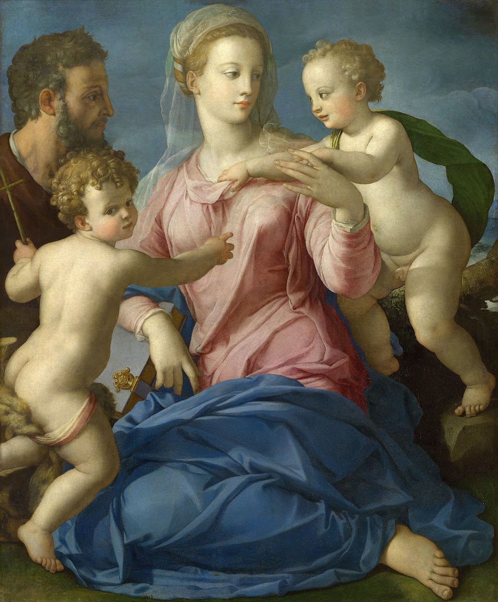 The Holy Family with the Infant Saint John the Baptist 1540s