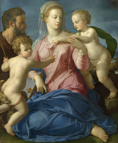 The Holy Family with the Infant Saint John the Baptist 1540s