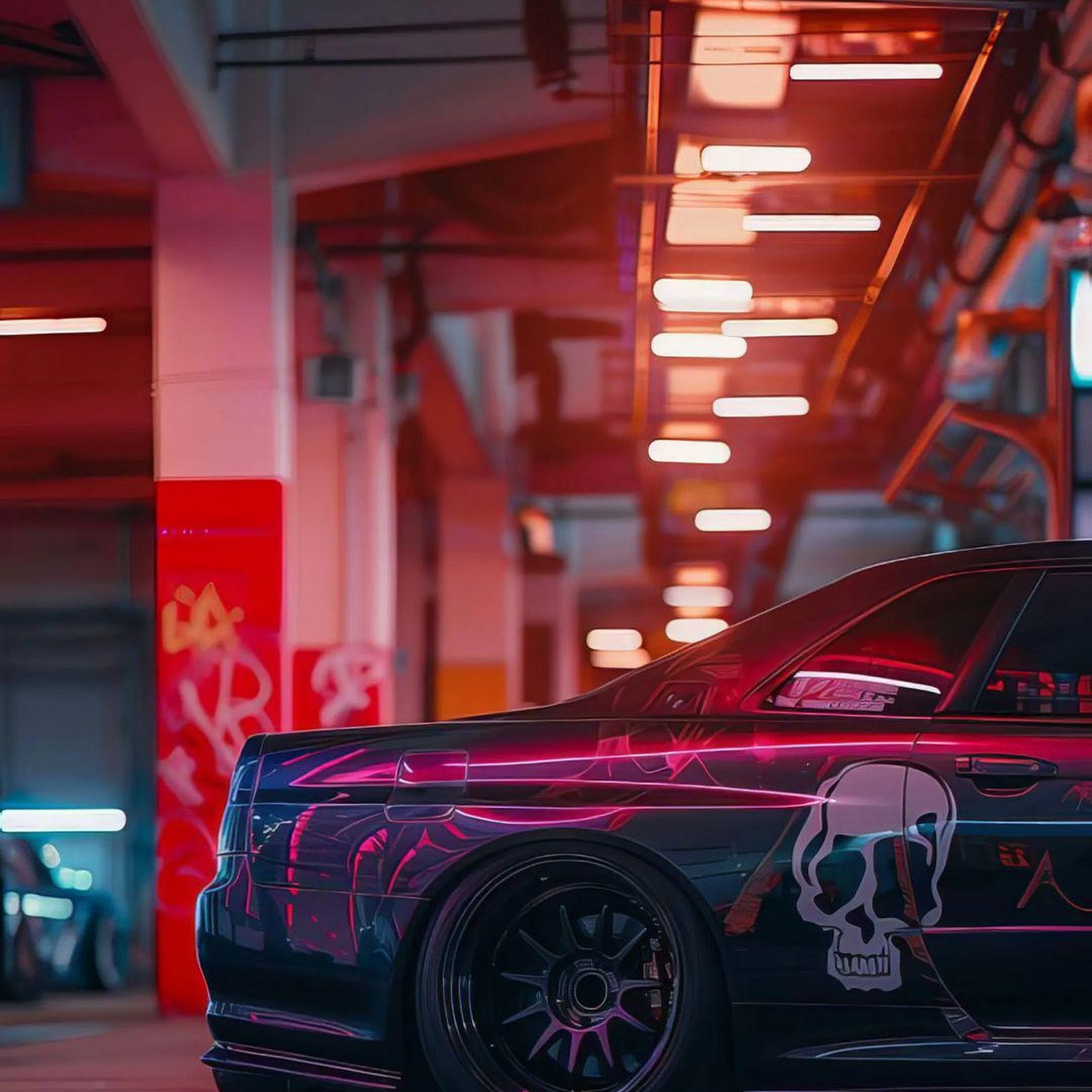 Download Custom Nissan Skyline GT-R Full HD iPhone