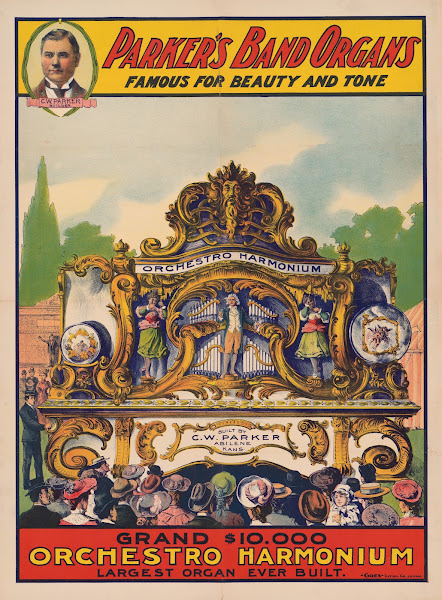 Parkers band organs  Famous for beauty and tone  Grand 10000 orchestro harmonium