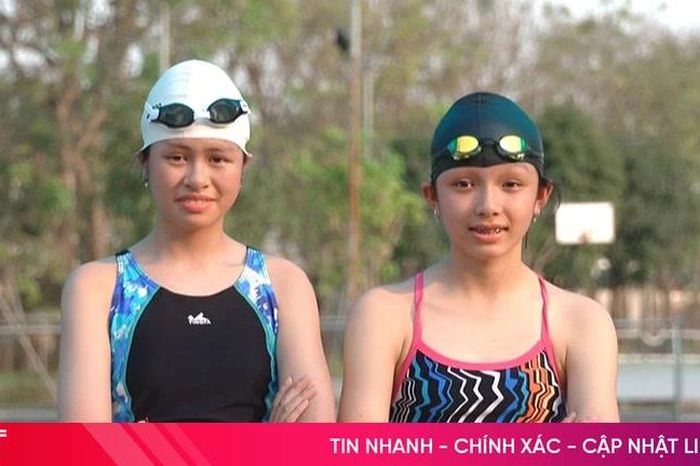 Trò chuyện cùng 2 'kình ngư nhí' ghi dấu ấn vàng trên đường đua xanh - Báo Hà Tĩnh