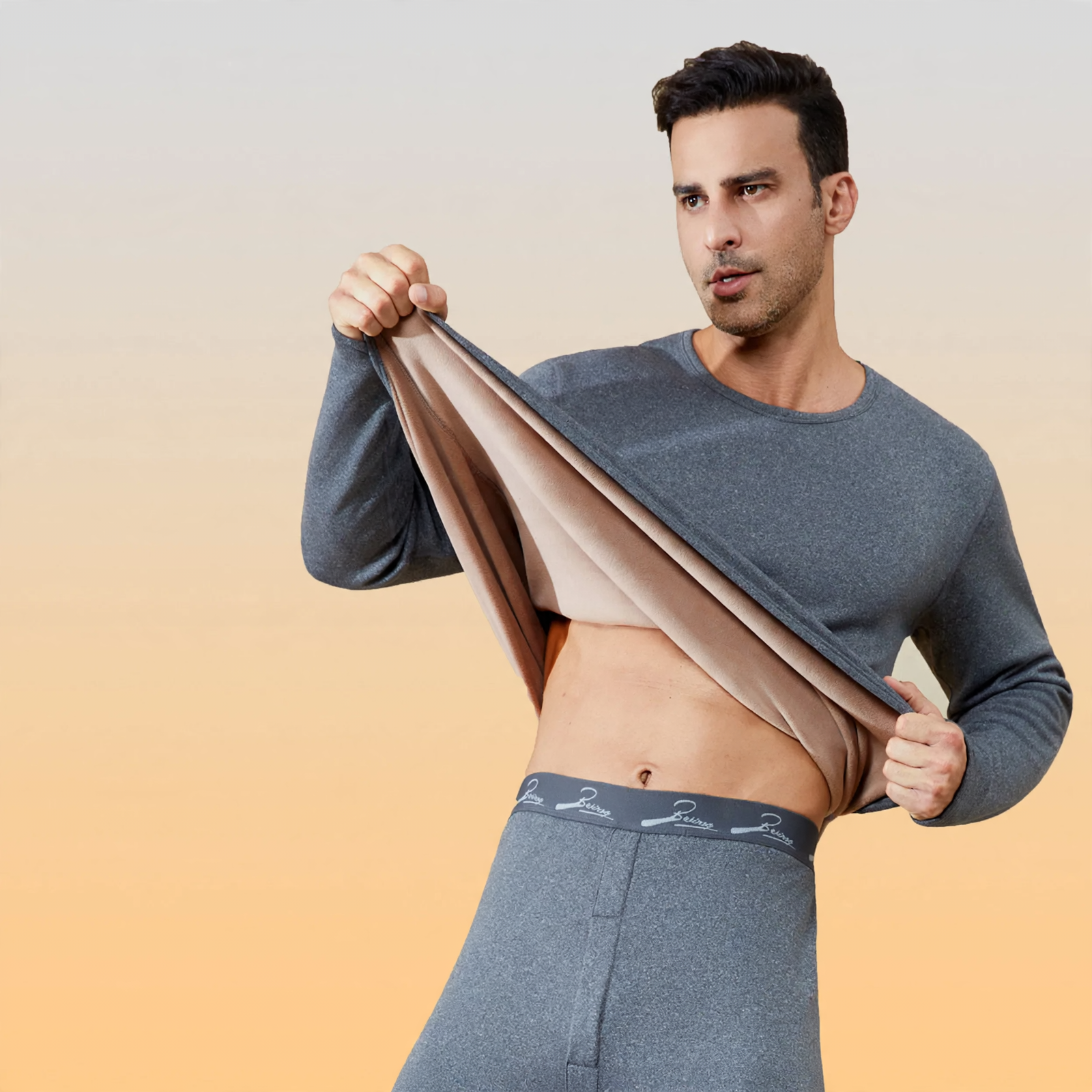 Insulated Thermal Underwear Set for Men