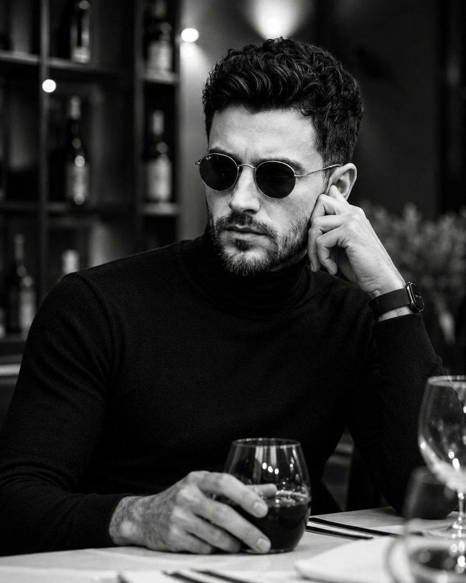 Blanco y negro ultrarrealista