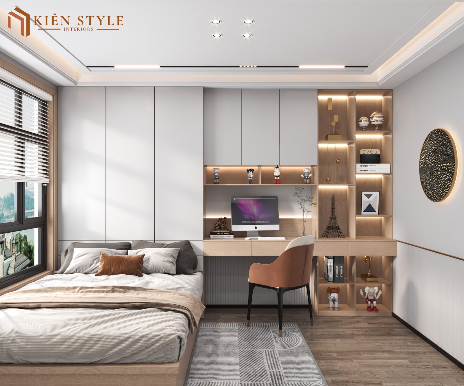 Mẫu phòng ngủ hiện đại mới nhất 2024