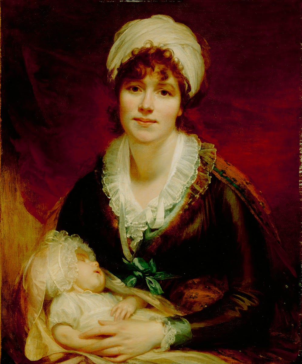 Lady Beechey and Her Baby ca 1800