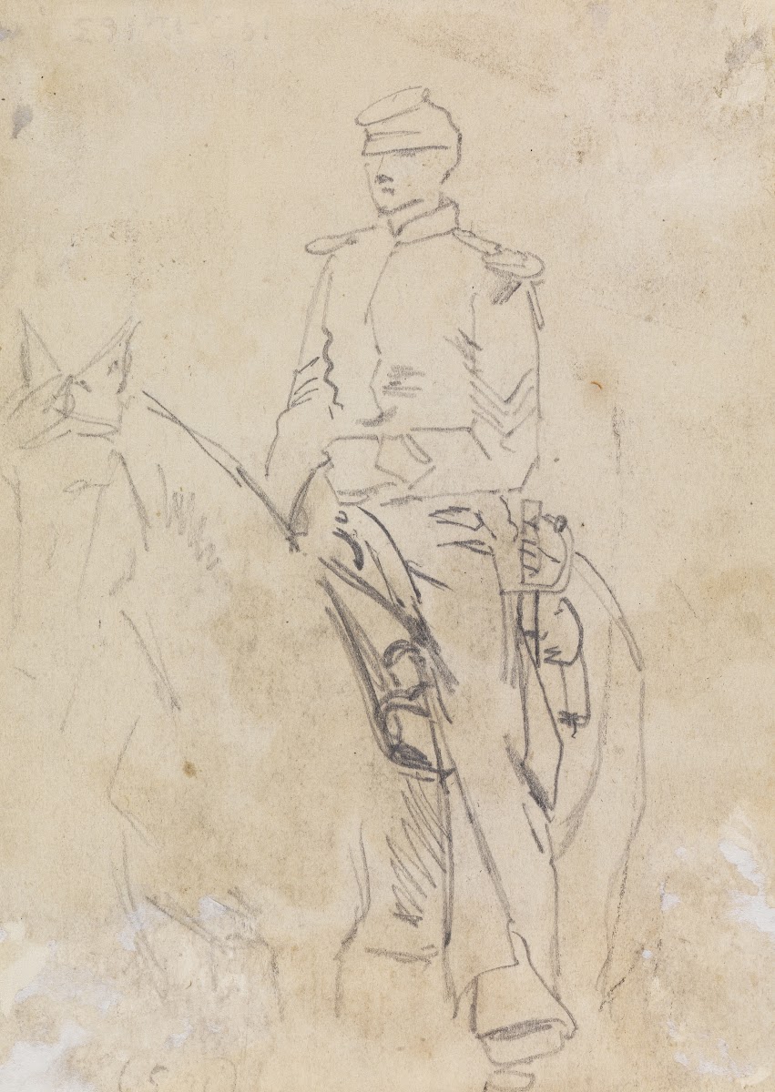 Mounted Cavalry Officer 1862