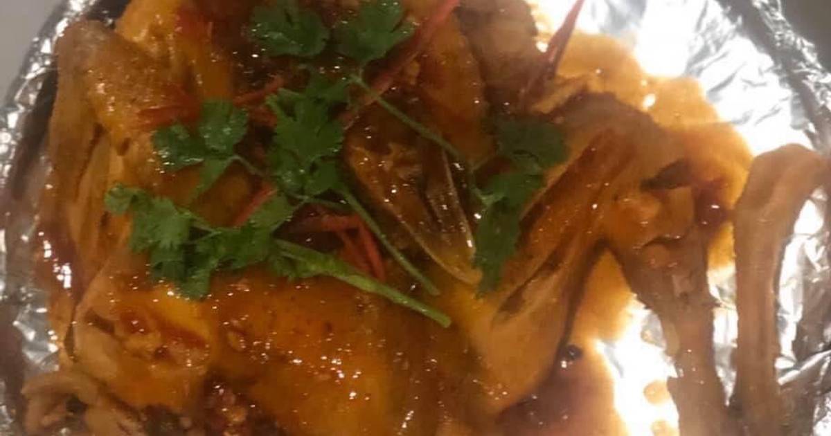 Gà hấp mắm nhĩ (Chef Bi)