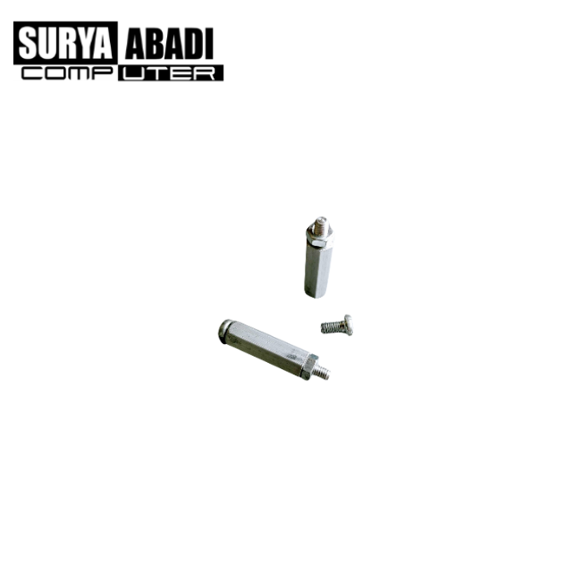 SPACER KAKI PCB SILVER 2CM 20MM SEGI